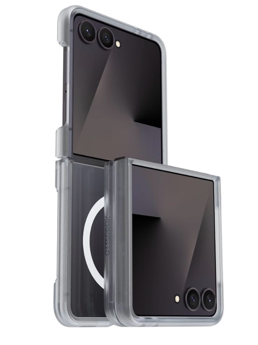 OtterBox Galaxy Z Flip8 Thin Flex Series Case Clear Slim Wireless Charging